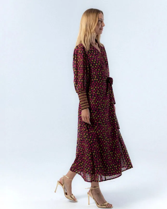 Alice Polka Dot Midi Dress