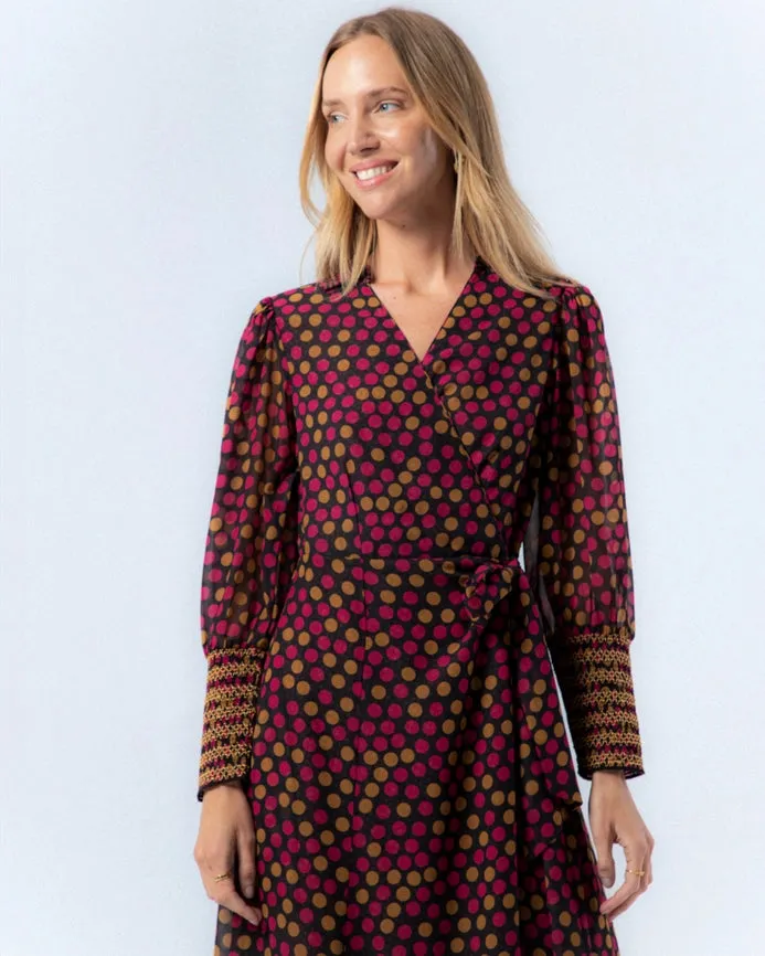 Alice Polka Dot Midi Dress
