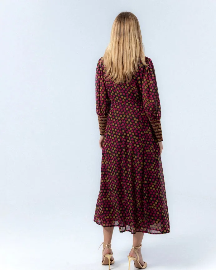 Alice Polka Dot Midi Dress