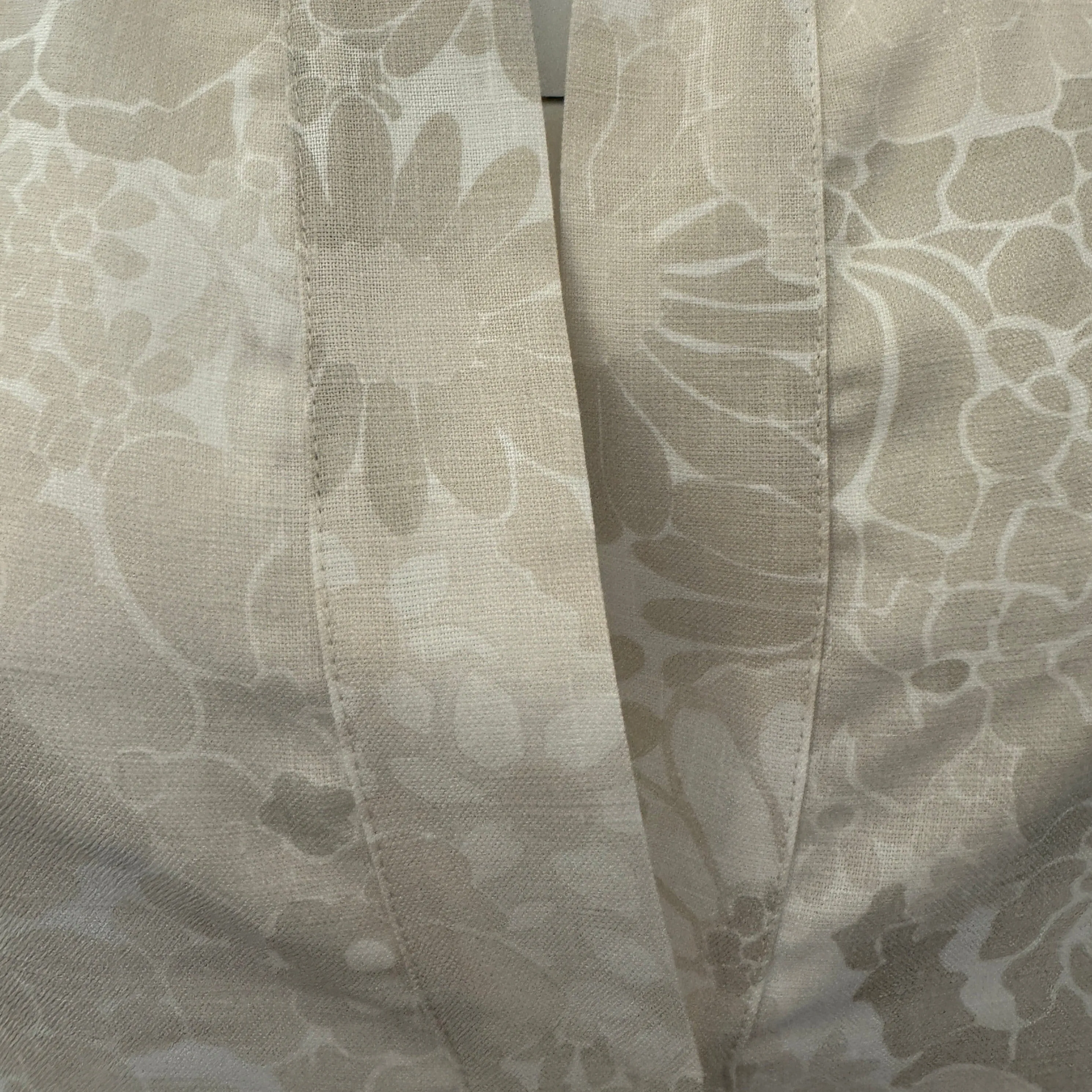 Amina Rubinacci Giotto Dress Beige and White