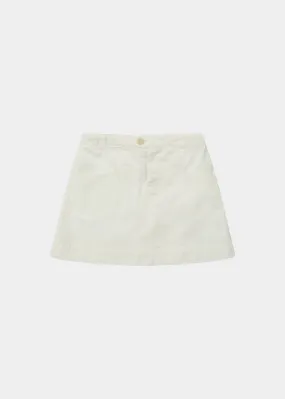 APERA SKIRT - OFF WHITE TWILL