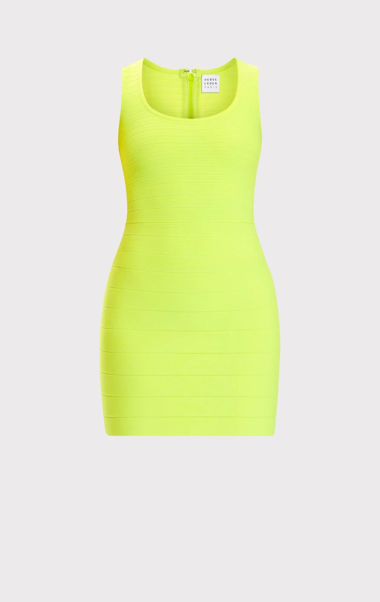 BANDAGE S/L SCOOP NECK MINI DRESS