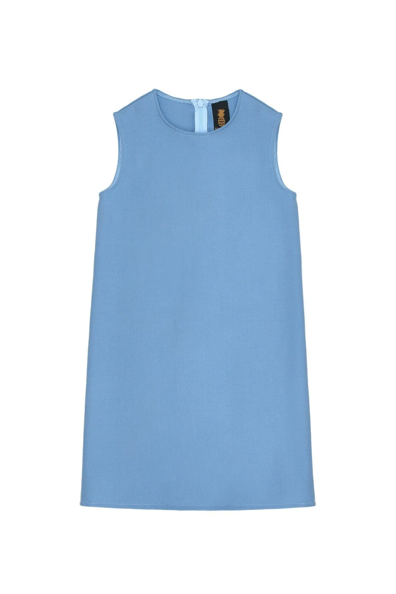 Blue Stretchy Trendy Summer Day Party Mommy and Me Matching Dresses