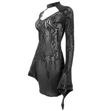 Circuit Diagram Flair Sleeve Dress