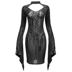 Circuit Diagram Flair Sleeve Dress