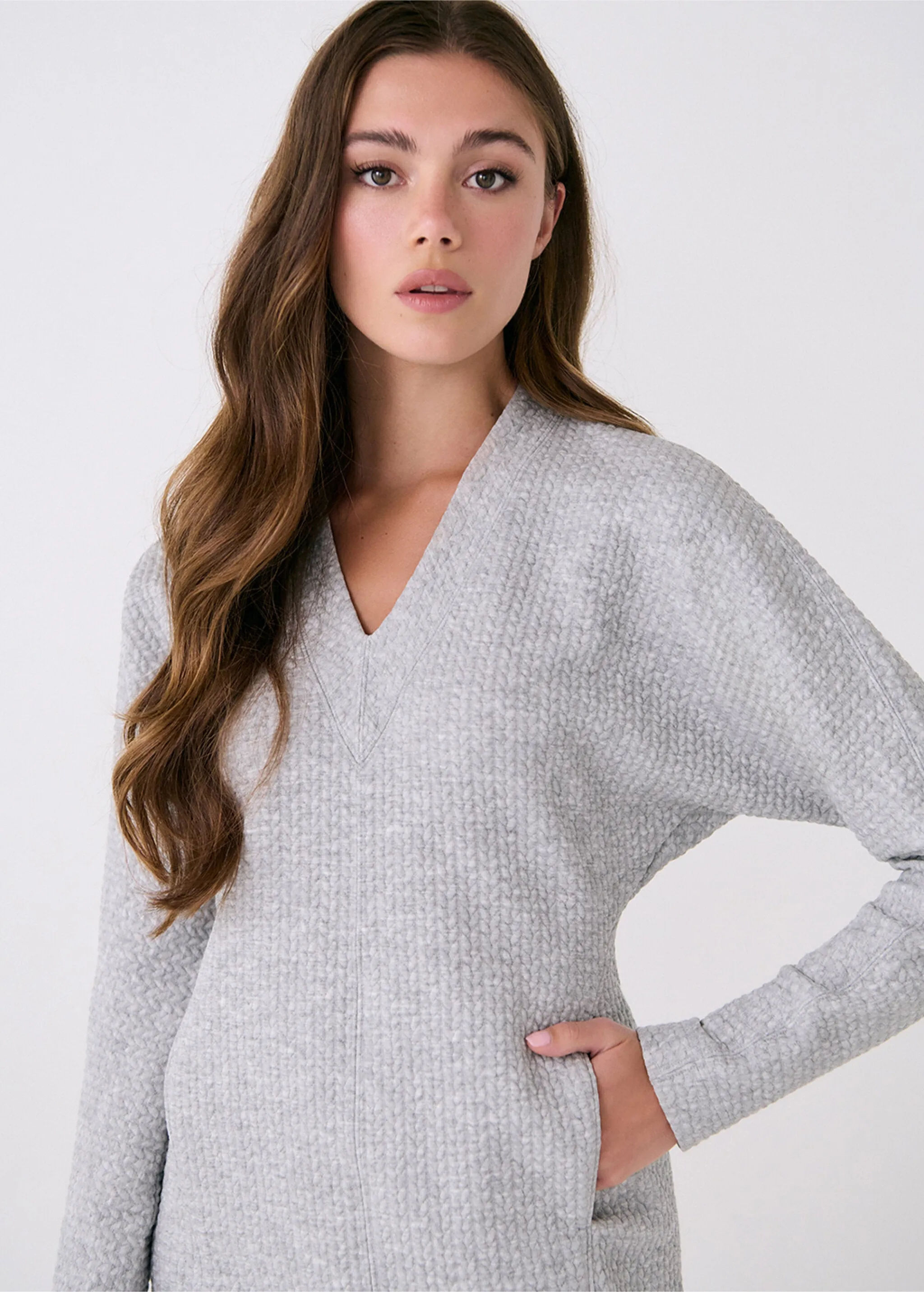 Clover V-Neck Dress