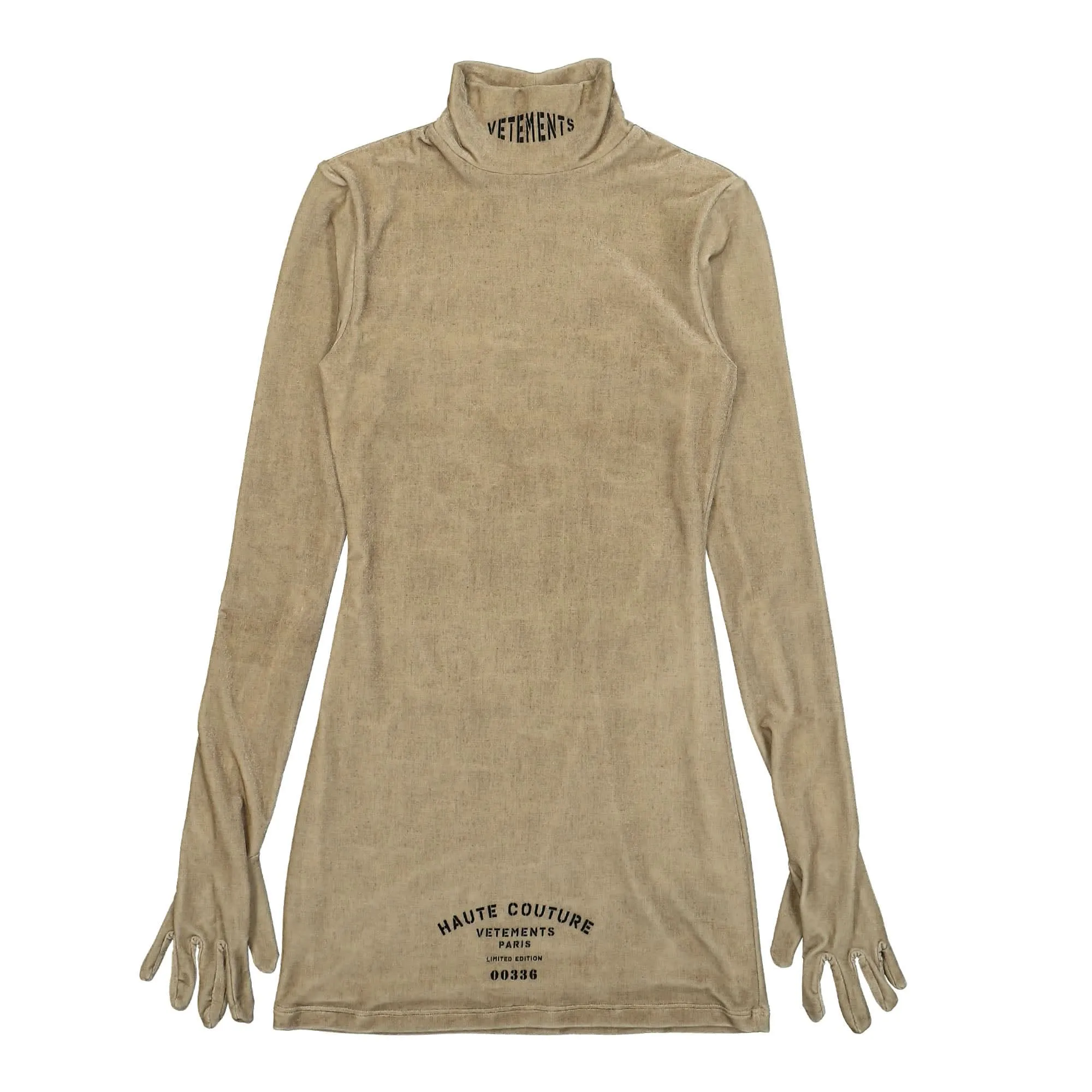Couture Styling Dress With Gloves