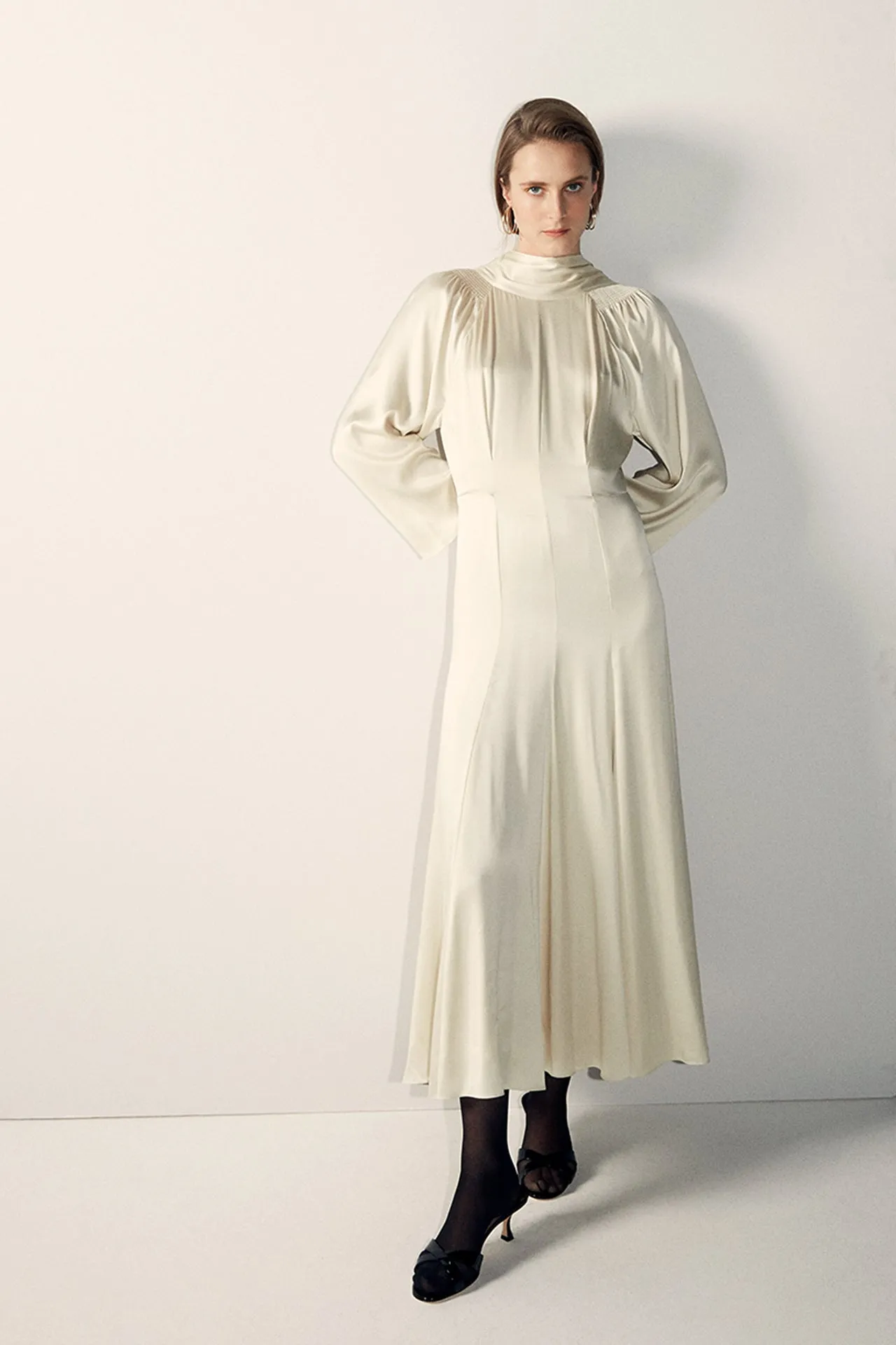 Cream Silva Dress