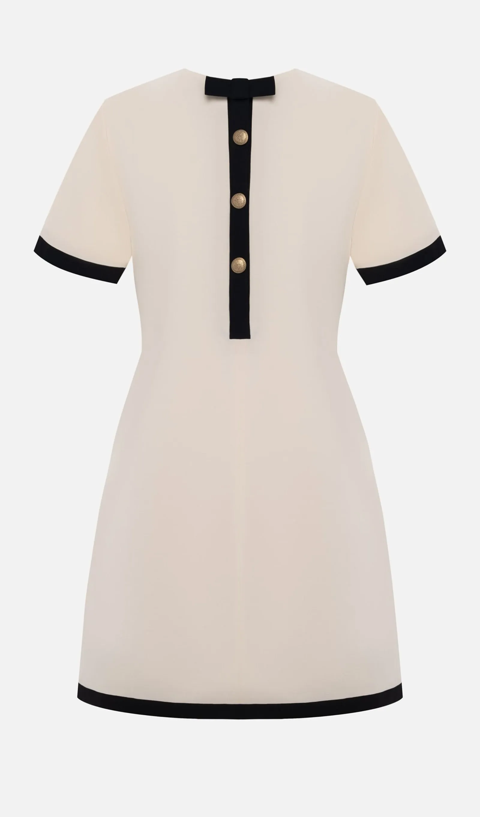 Demure A Silhouette Mini Dress