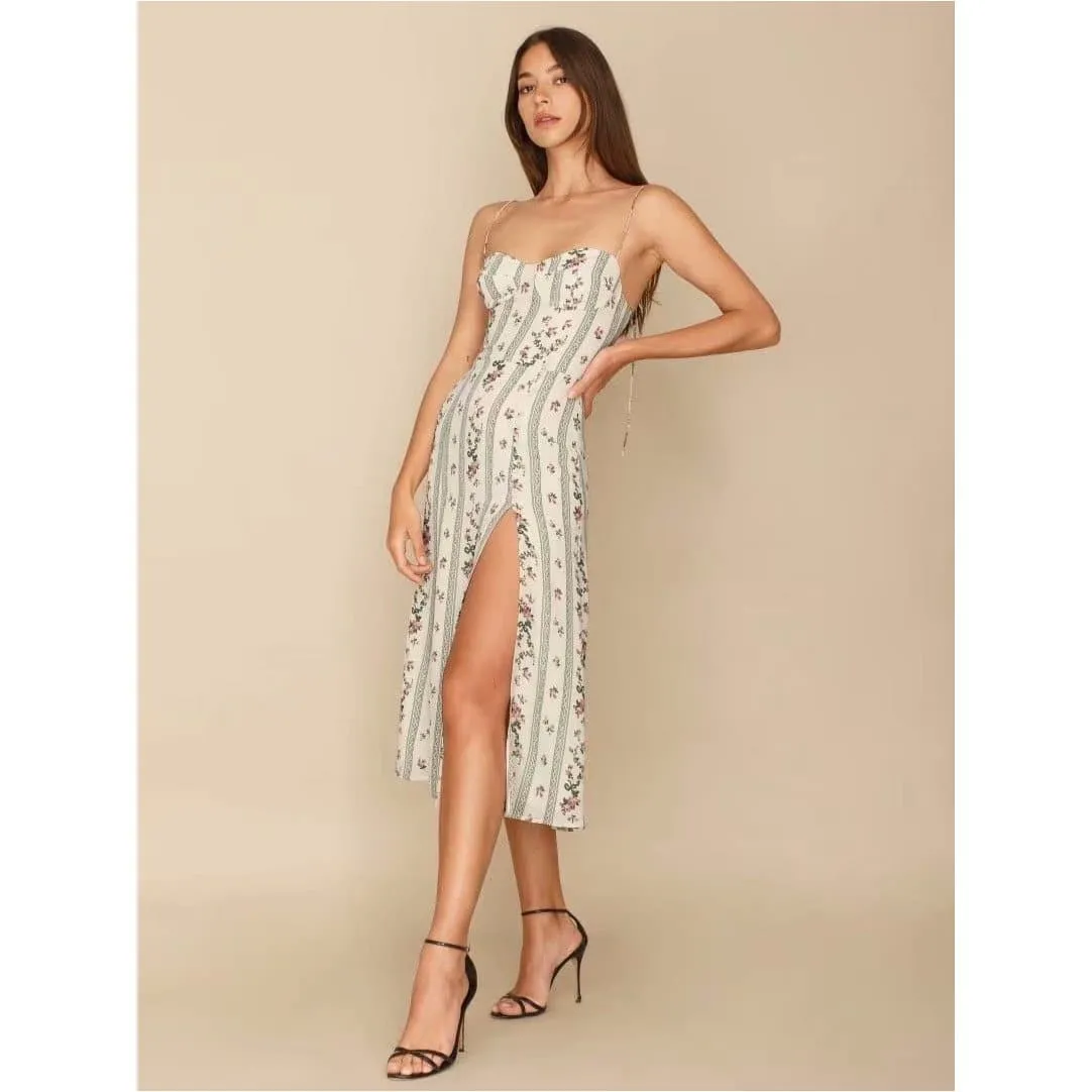 ELEGANT FLORAL CHIC DRESS