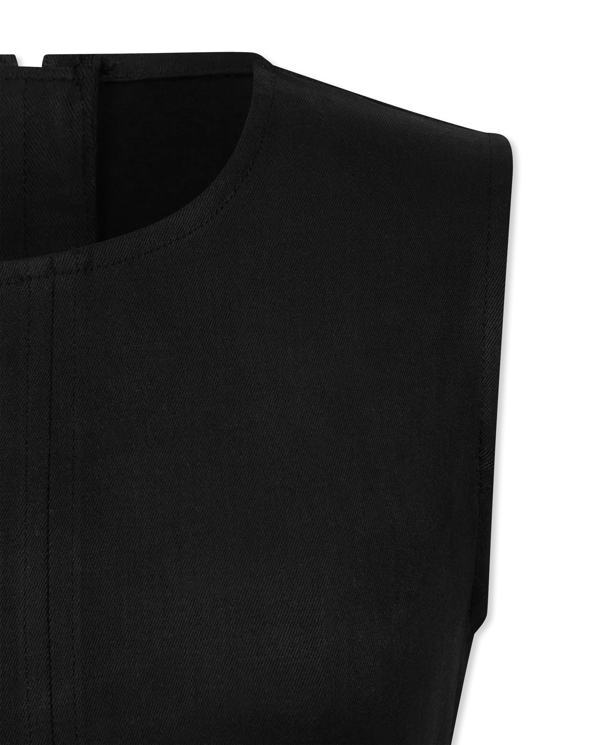 Esme Coated Denim Maxi Dress