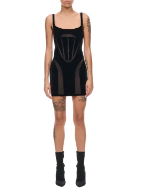 Flock Shaping Dress (53101-FLOCK-SHAPING-BLACK)