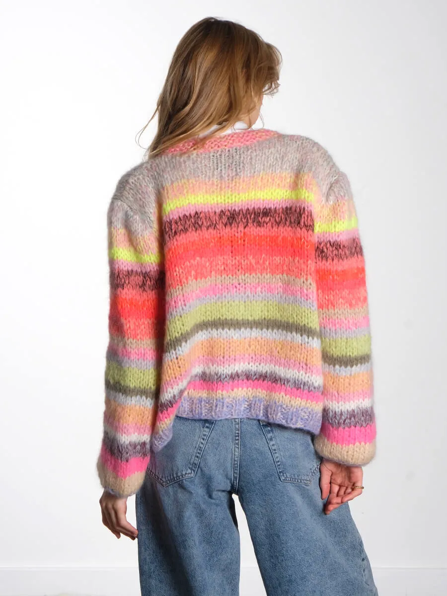 Gabi Cardigan - Bold Multi 925