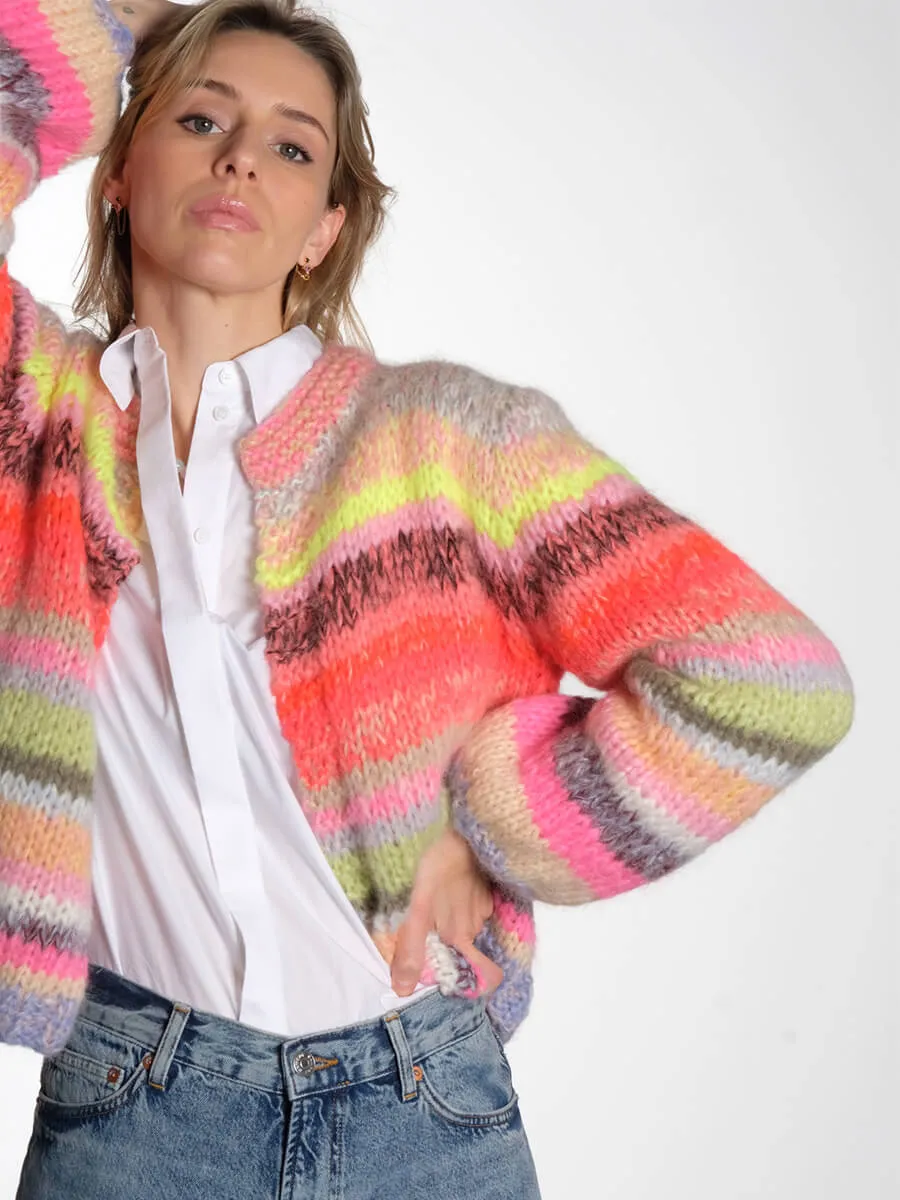 Gabi Cardigan - Bold Multi 925