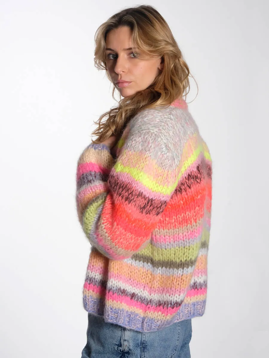 Gabi Cardigan - Bold Multi 925