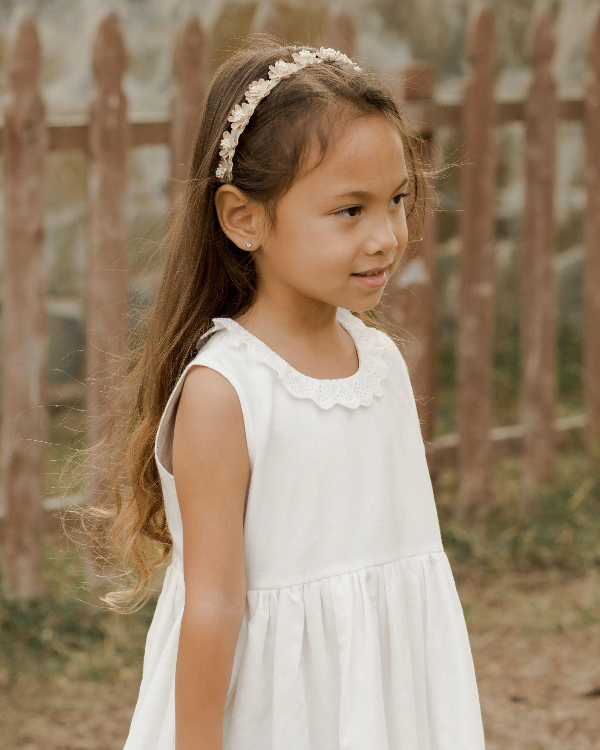 Girls Dresses | Georgia - White | Noralee