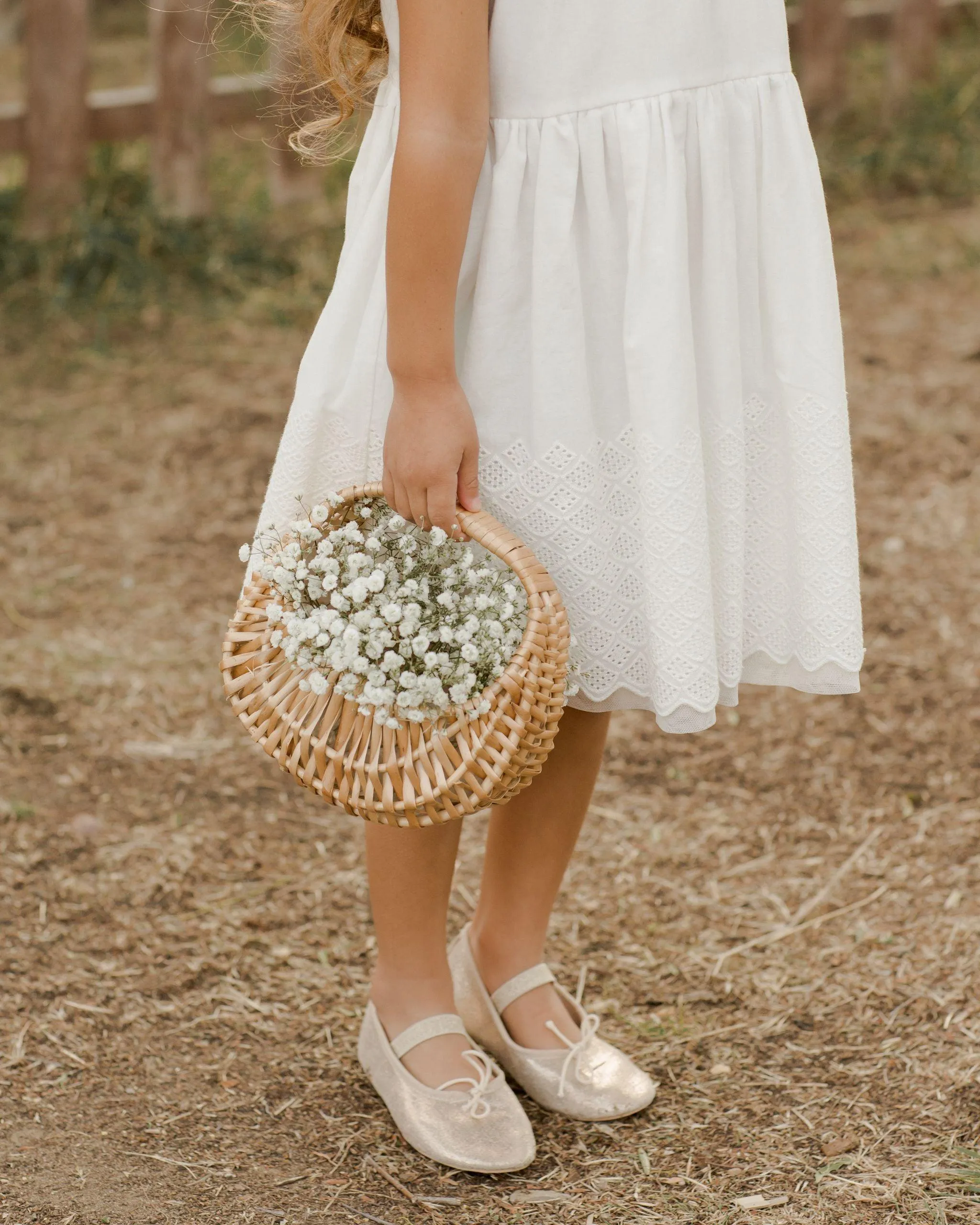 Girls Dresses | Georgia - White | Noralee