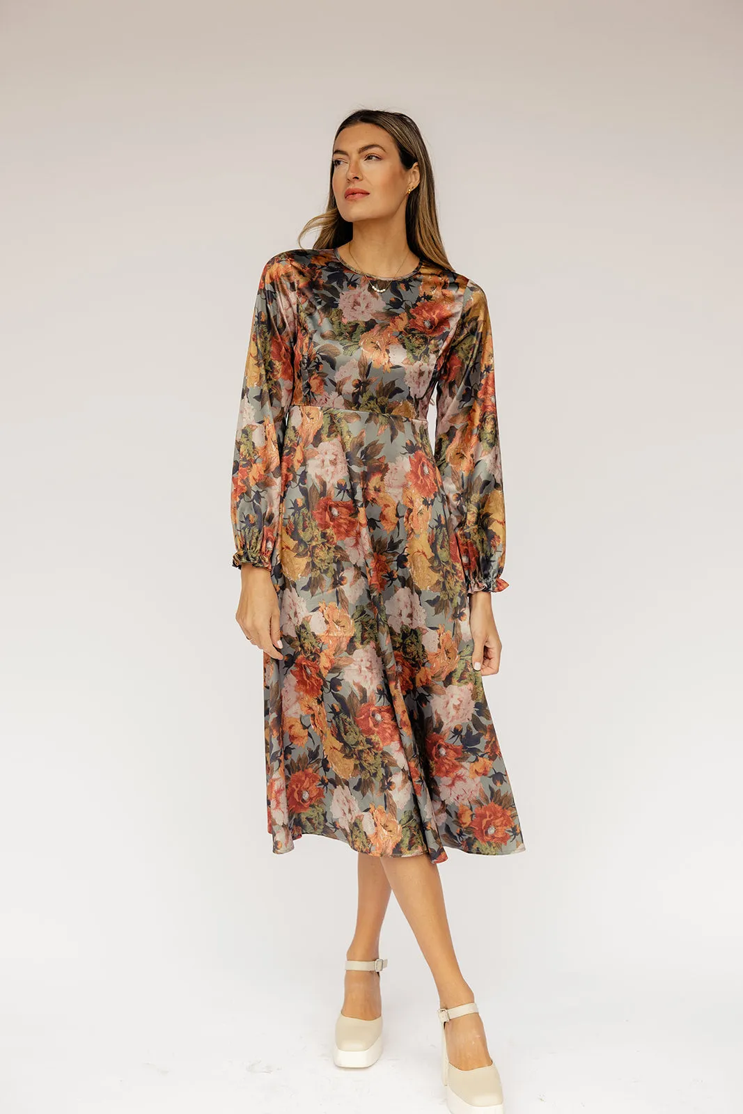 Gulf Stream Printed Midi