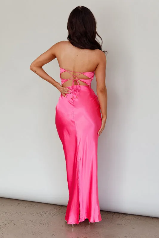 Harley Maxi Dress- Hot Pink