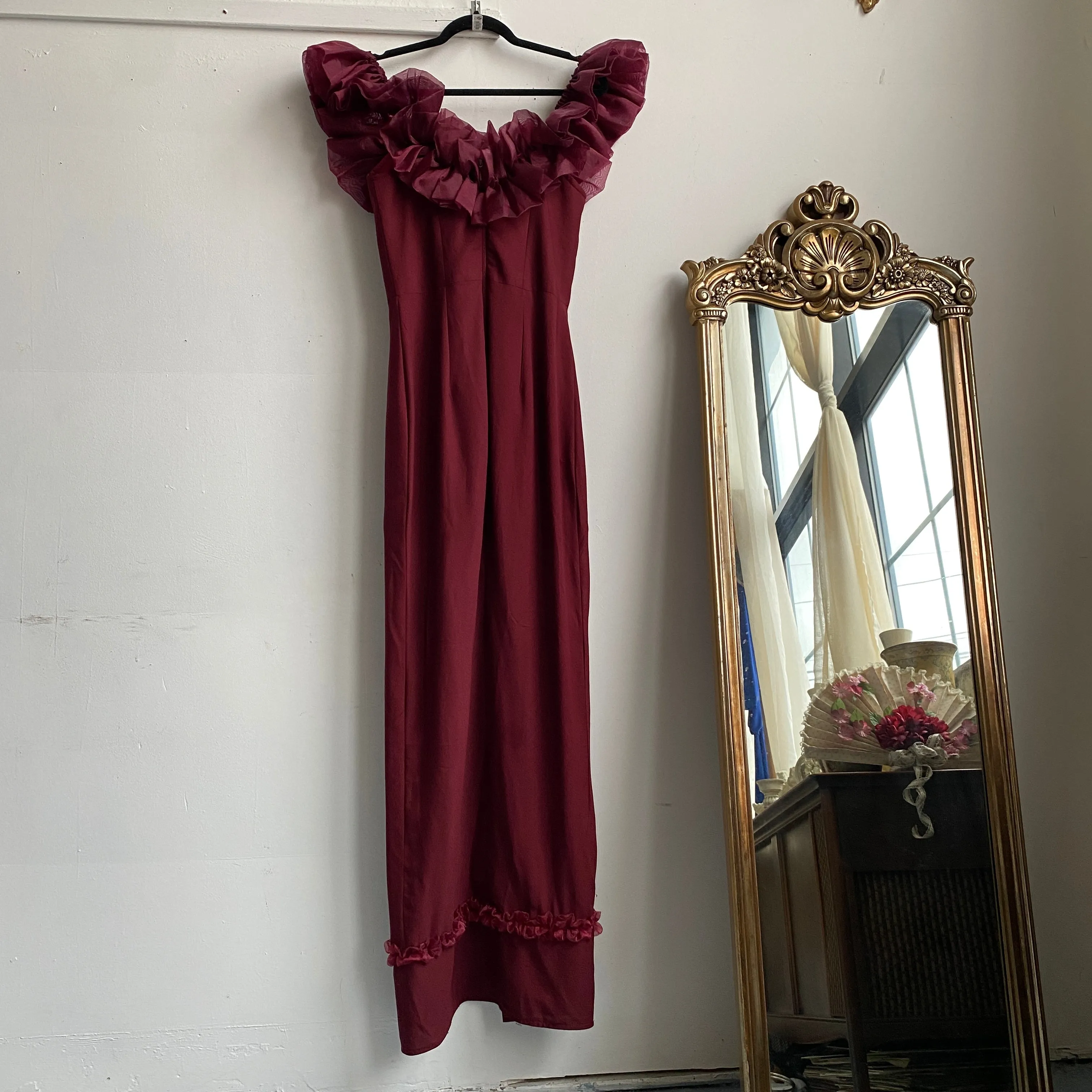 Holiday dress for the dramatic