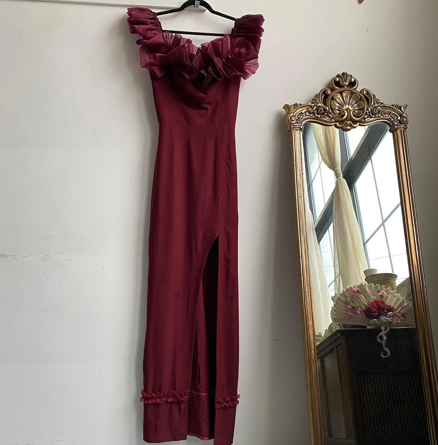 Holiday dress for the dramatic