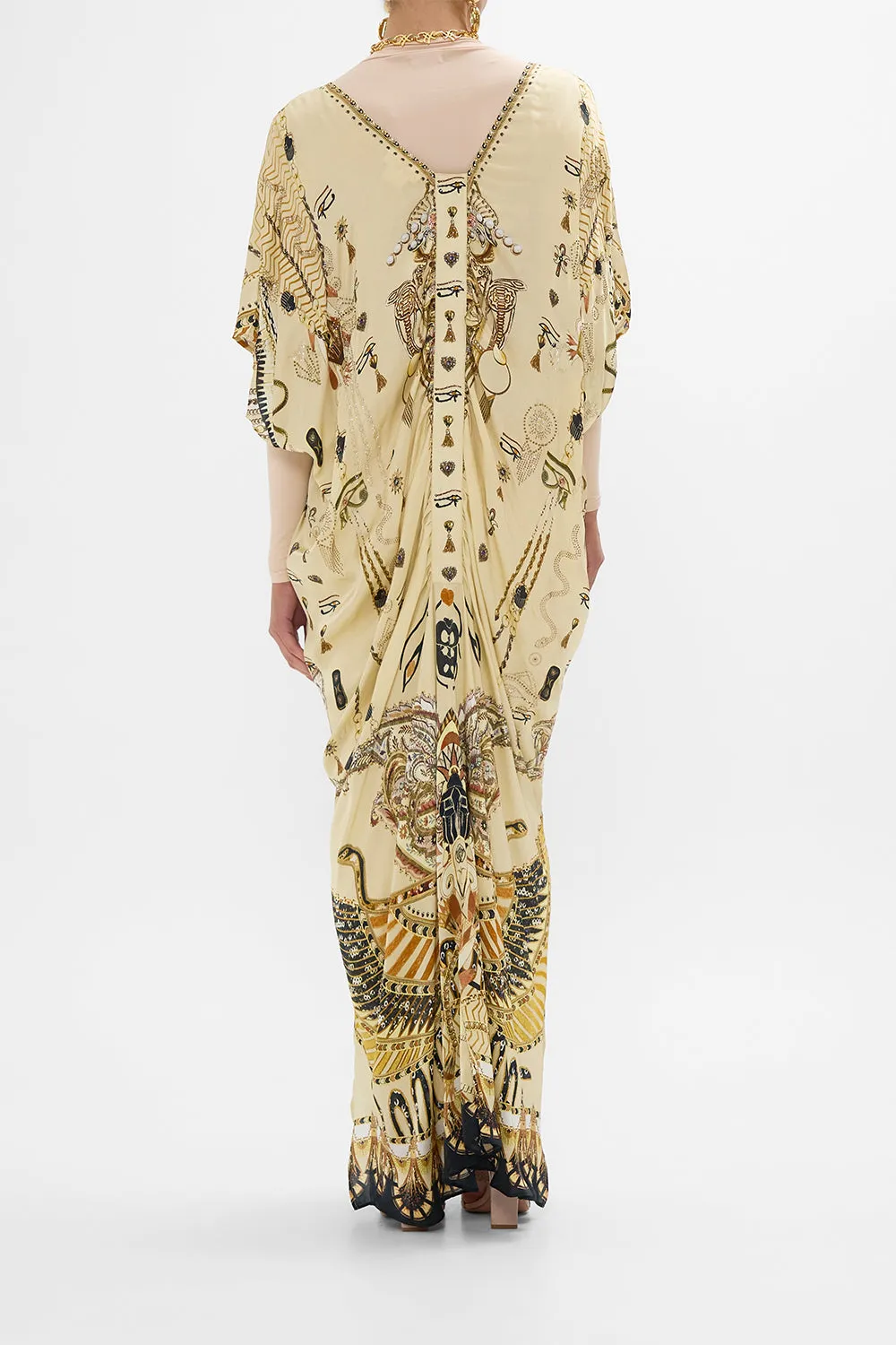 KAFTAN WITH FRONT TAB DETAIL GATEWAY TO THE AFTERLIFE