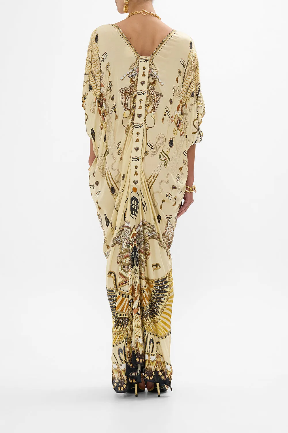 KAFTAN WITH FRONT TAB DETAIL GATEWAY TO THE AFTERLIFE