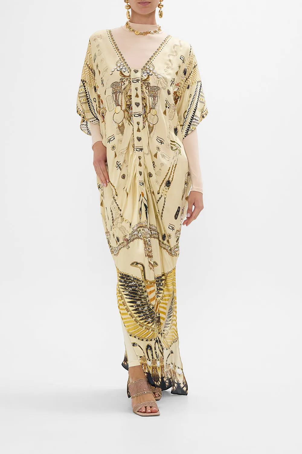 KAFTAN WITH FRONT TAB DETAIL GATEWAY TO THE AFTERLIFE