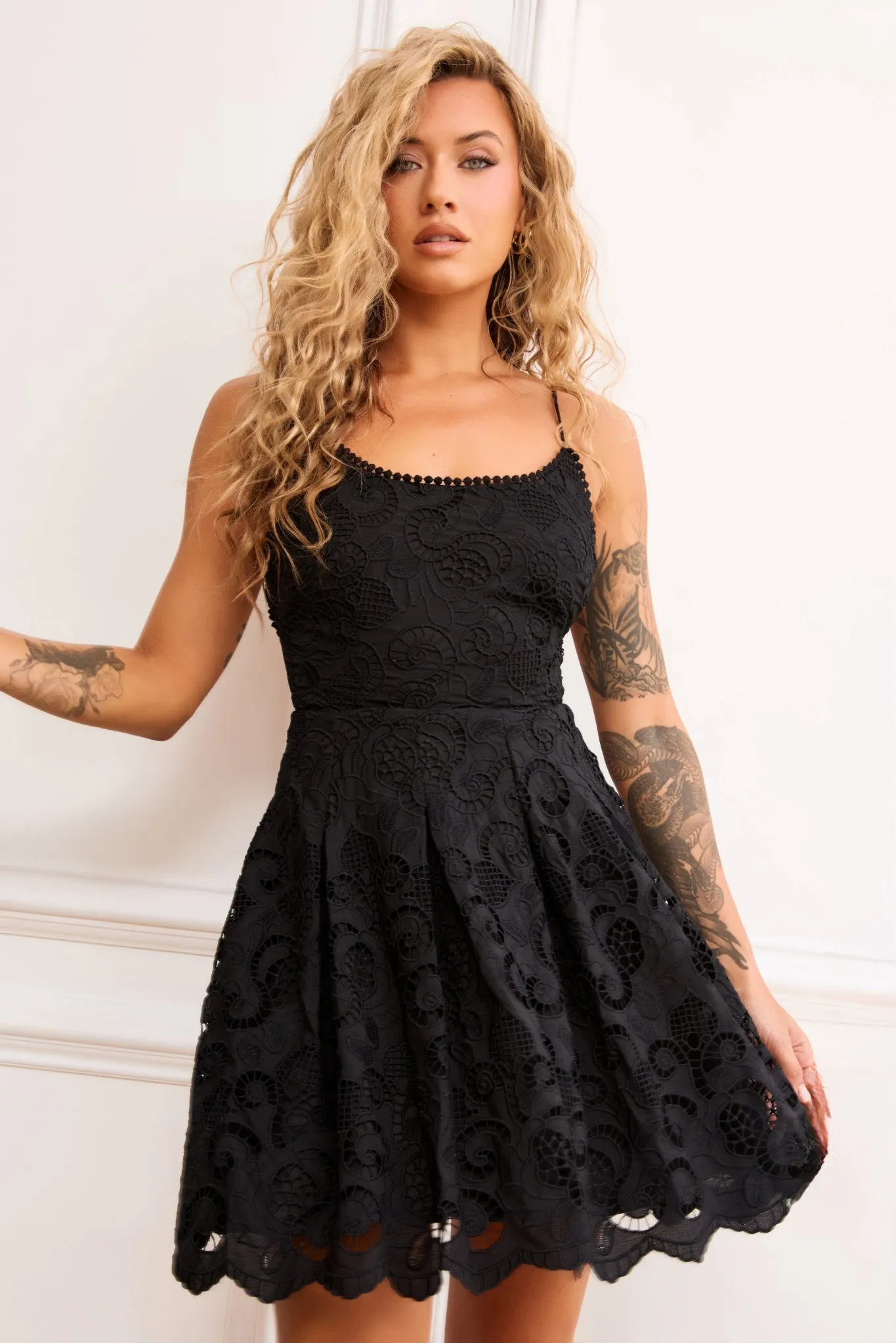 Last Moment Mini Dress - Black