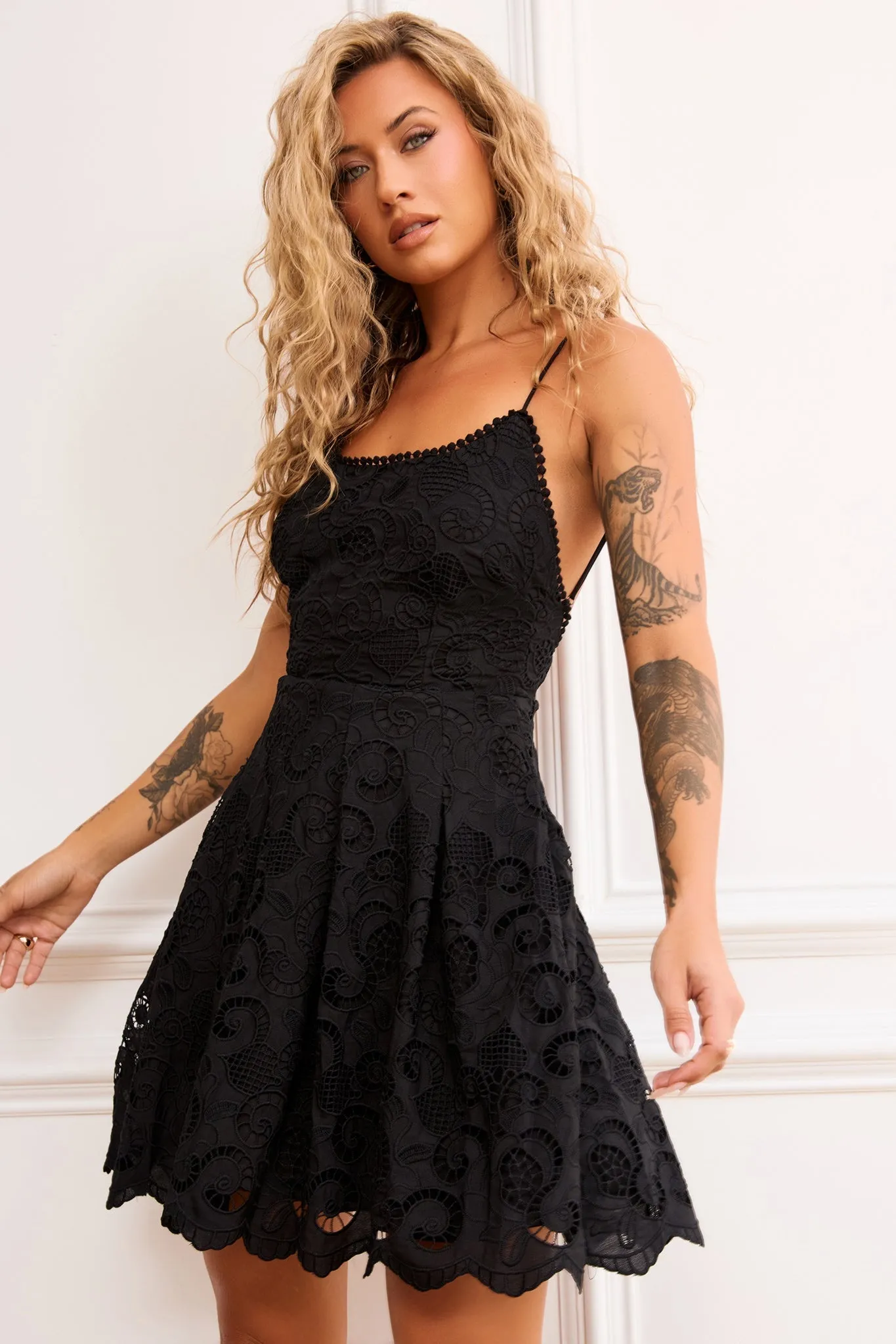 Last Moment Mini Dress - Black