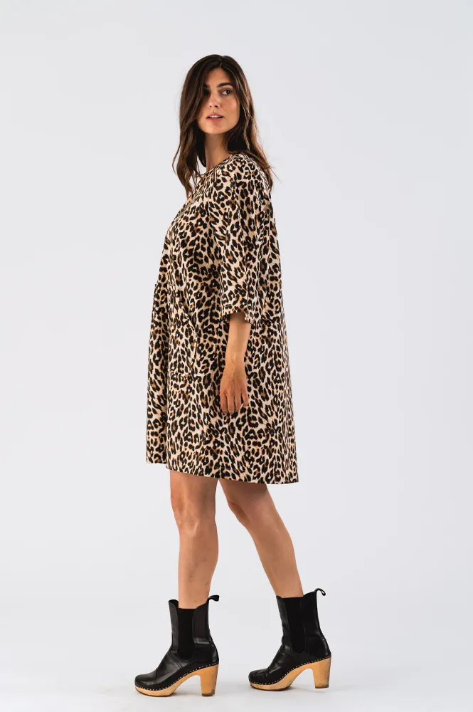Lolly's Laundry Carla Leopard Mini Dress