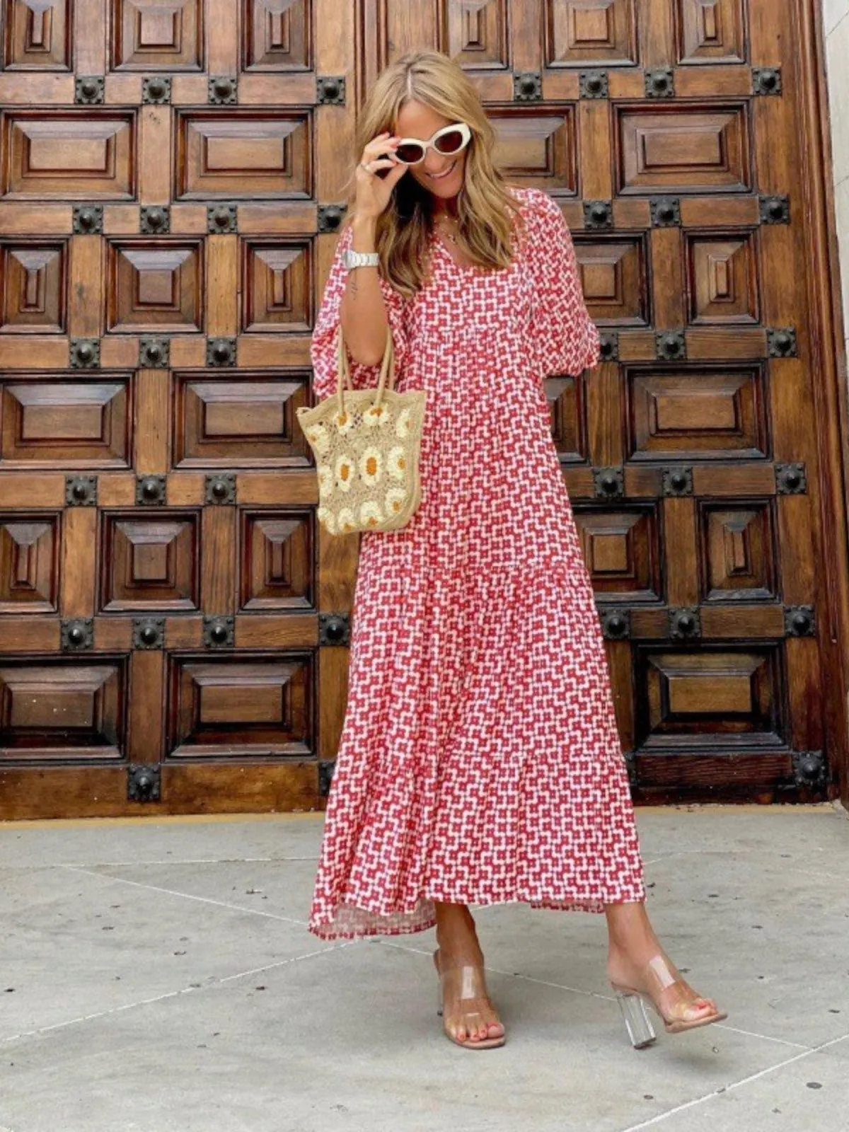 Luna Bohemian Maxi Dress