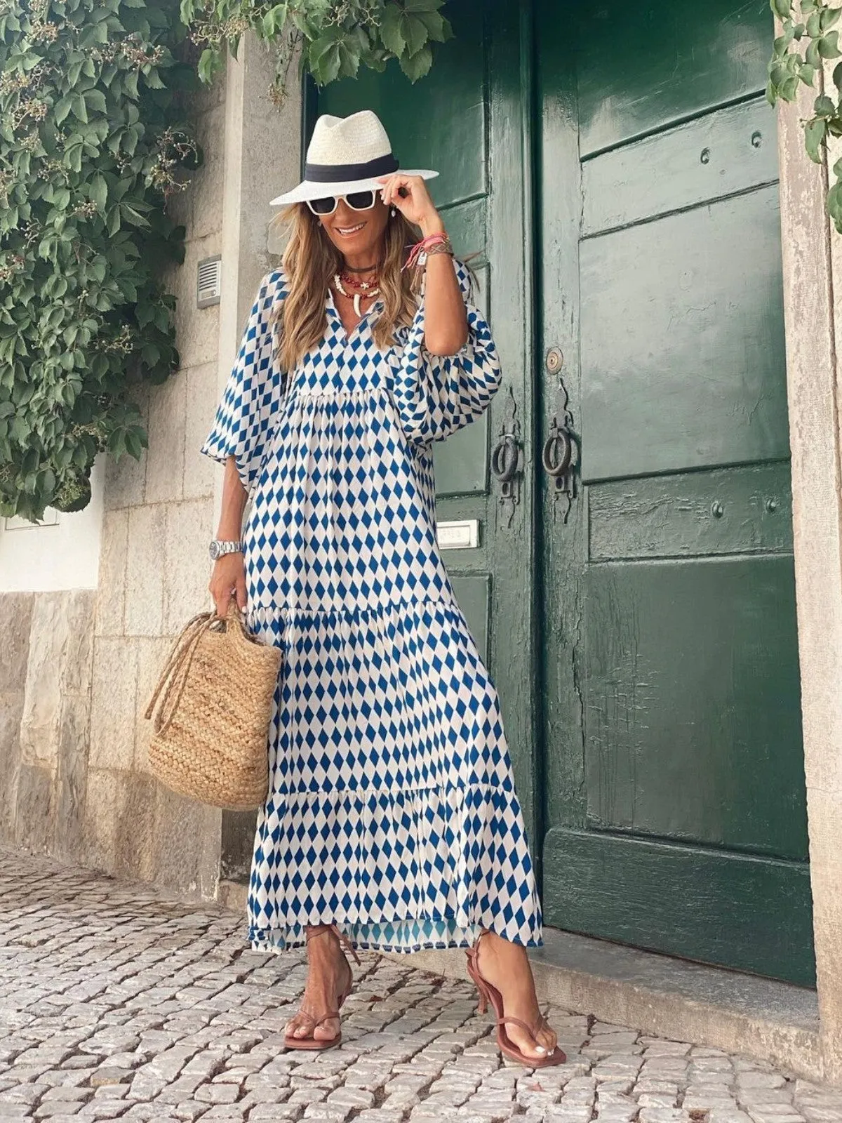 Luna Bohemian Maxi Dress
