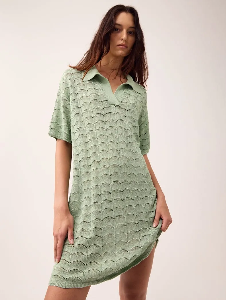 Morrison Clothing | Calista Knit Dress | Mint