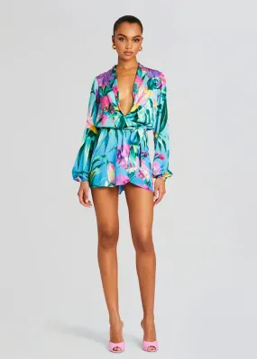 Ocean Mini Dress - Turquoise