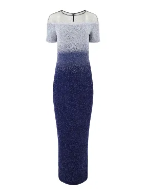 Pamella Roland Signature Sequin Gown