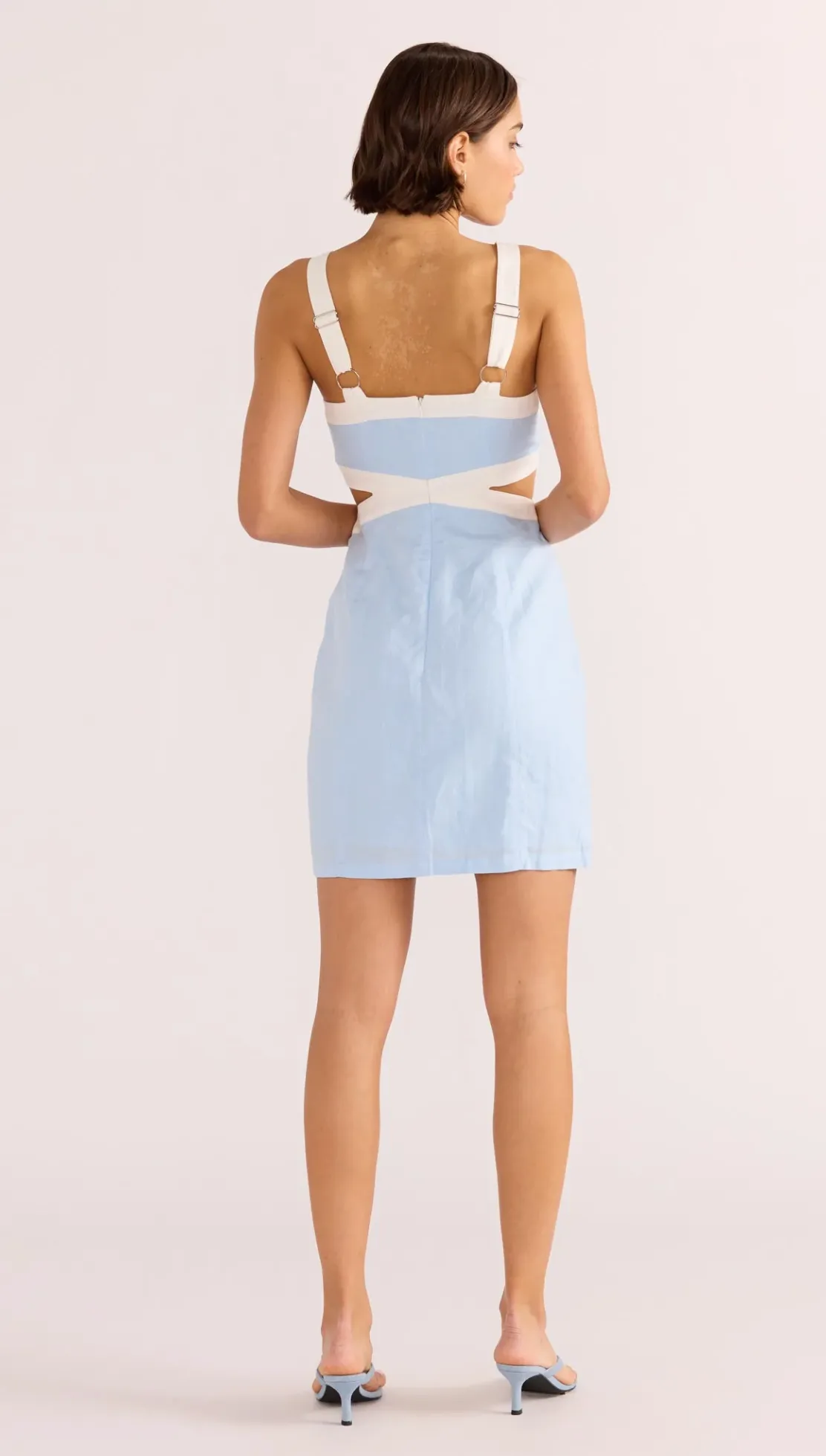 Pandora Contrast Mini Dress