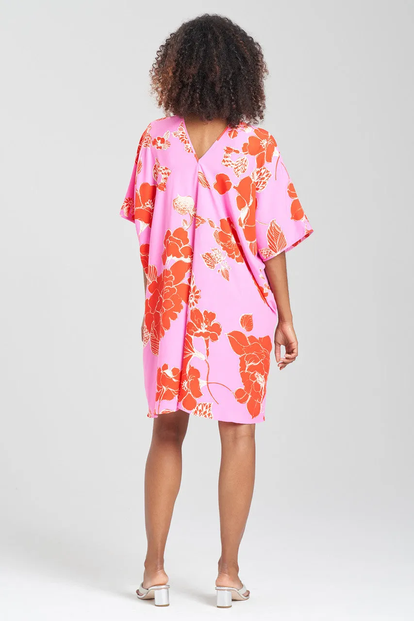 Passion Flower Short Caftan