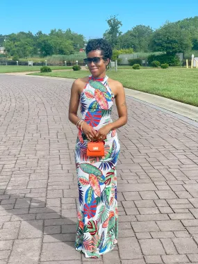 "Tropical Summer" Maxi Dress