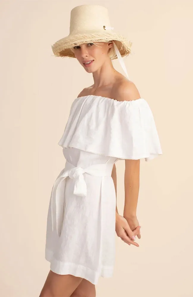 Restful Dress in White