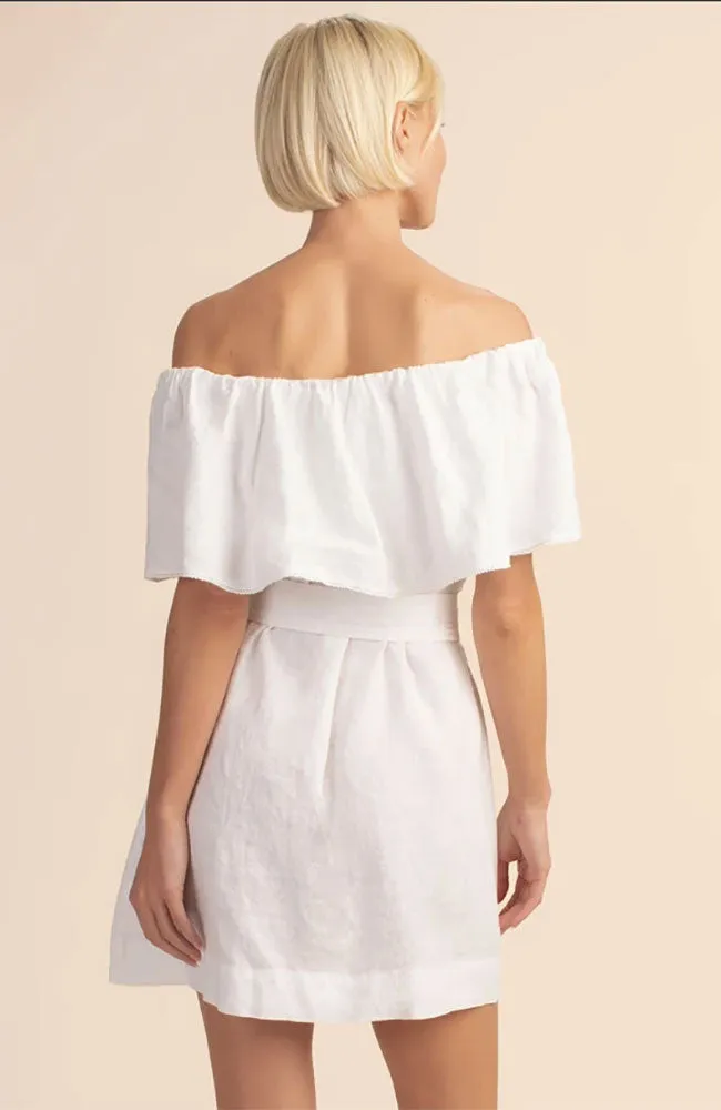 Restful Dress in White