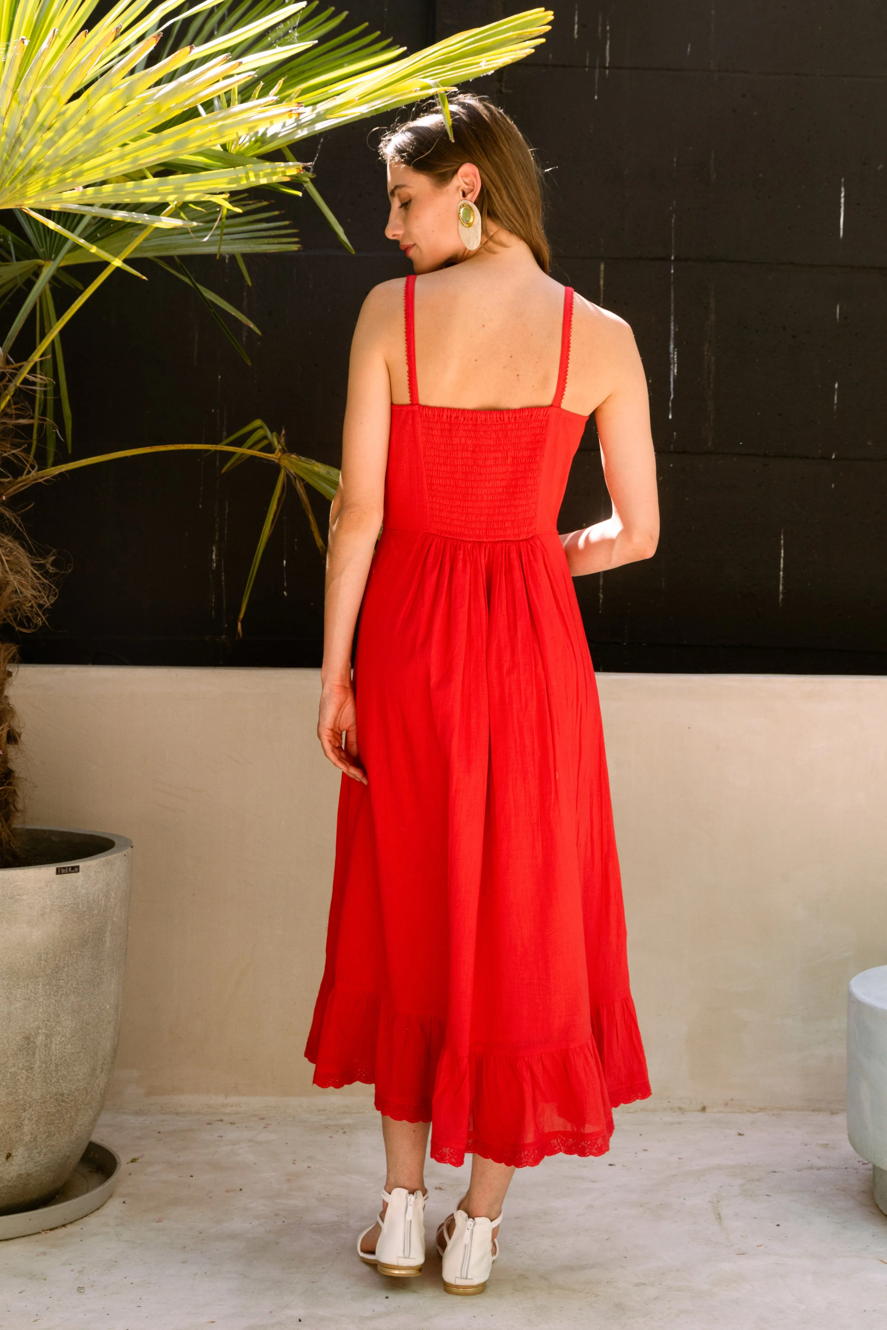 Rose Strap Dress