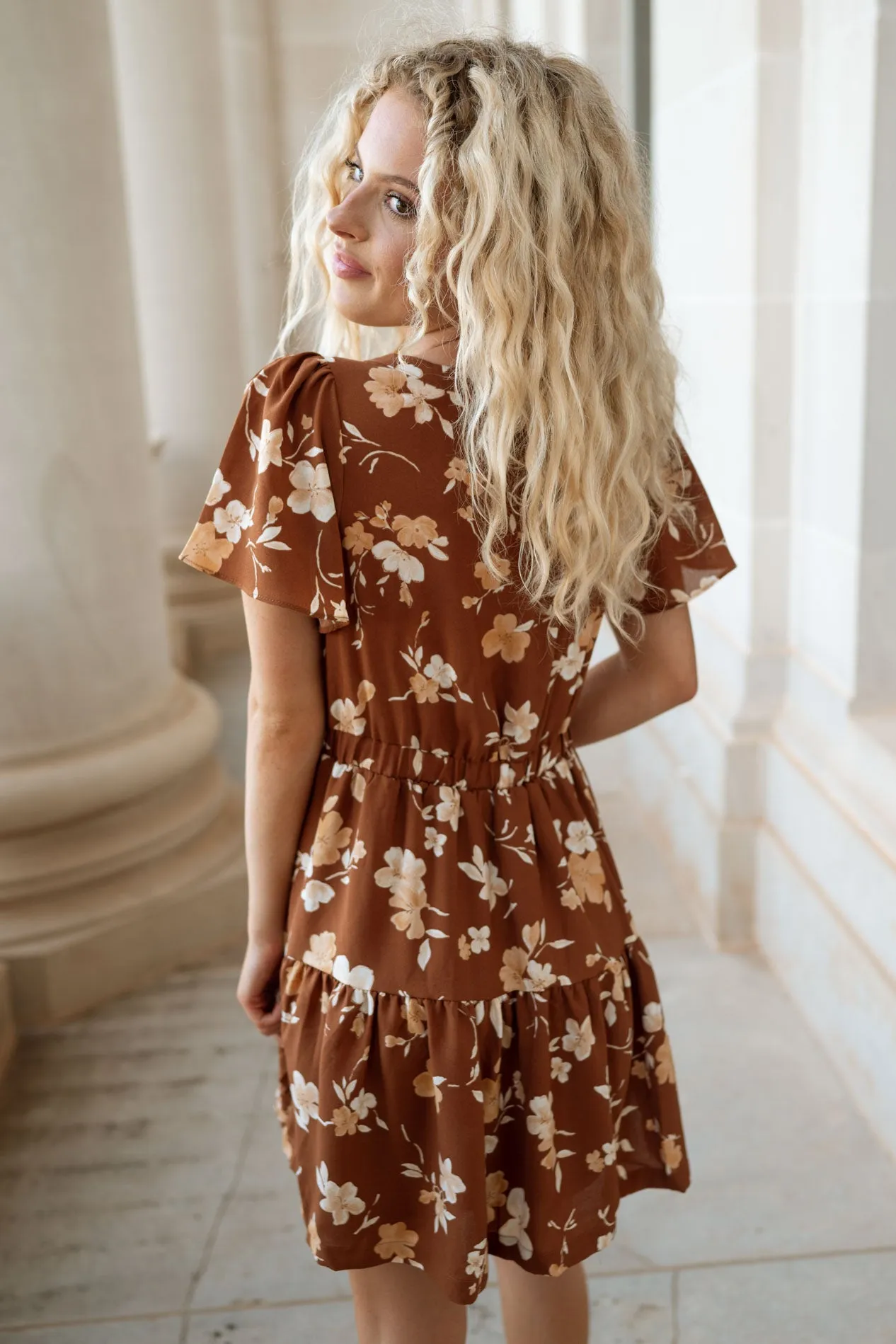 Rustic Romance Floral Dress