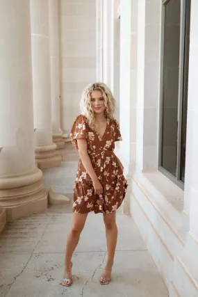 Rustic Romance Floral Dress