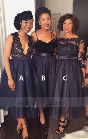 Short Bridesmaid Dress, Mismatched Bridesmaid Dress, Tulle Bridesmaid Dress