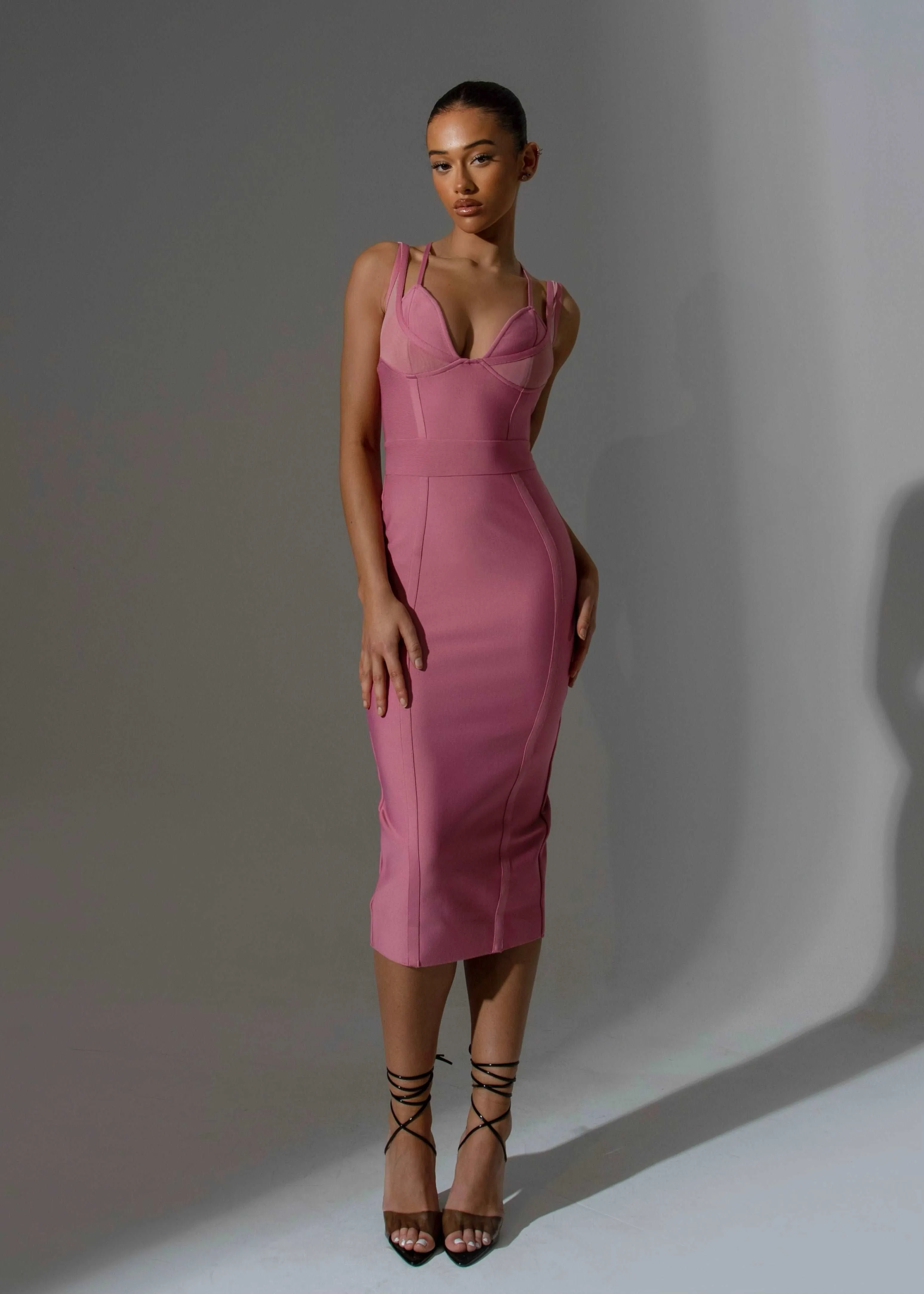 THE ALMA BANDAGE DRESS