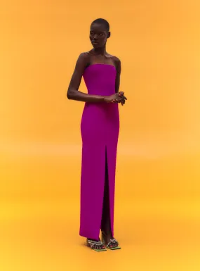 The Bysha Maxi Dress in Purple