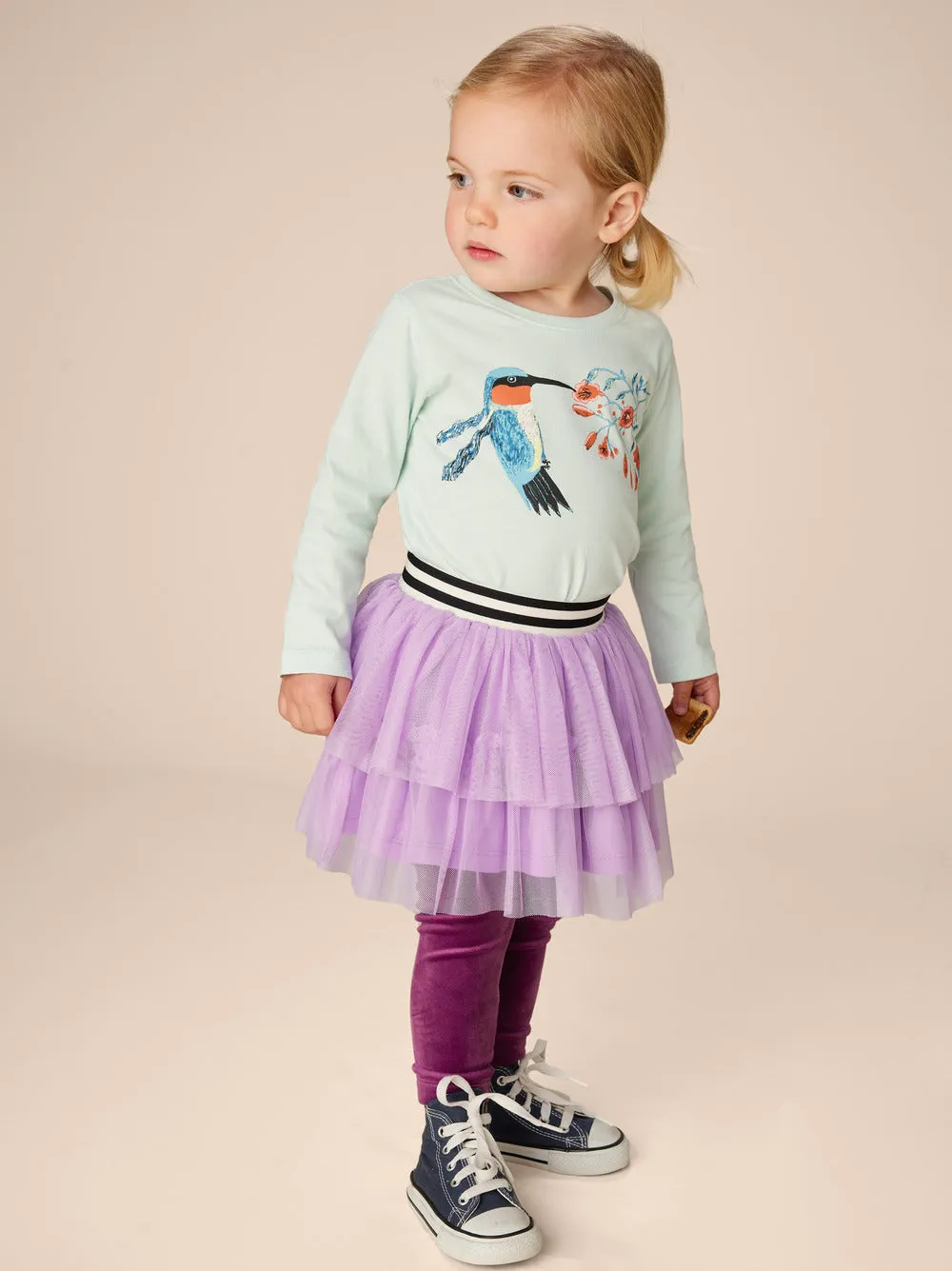 Velour Leggings, Cosmic Berry