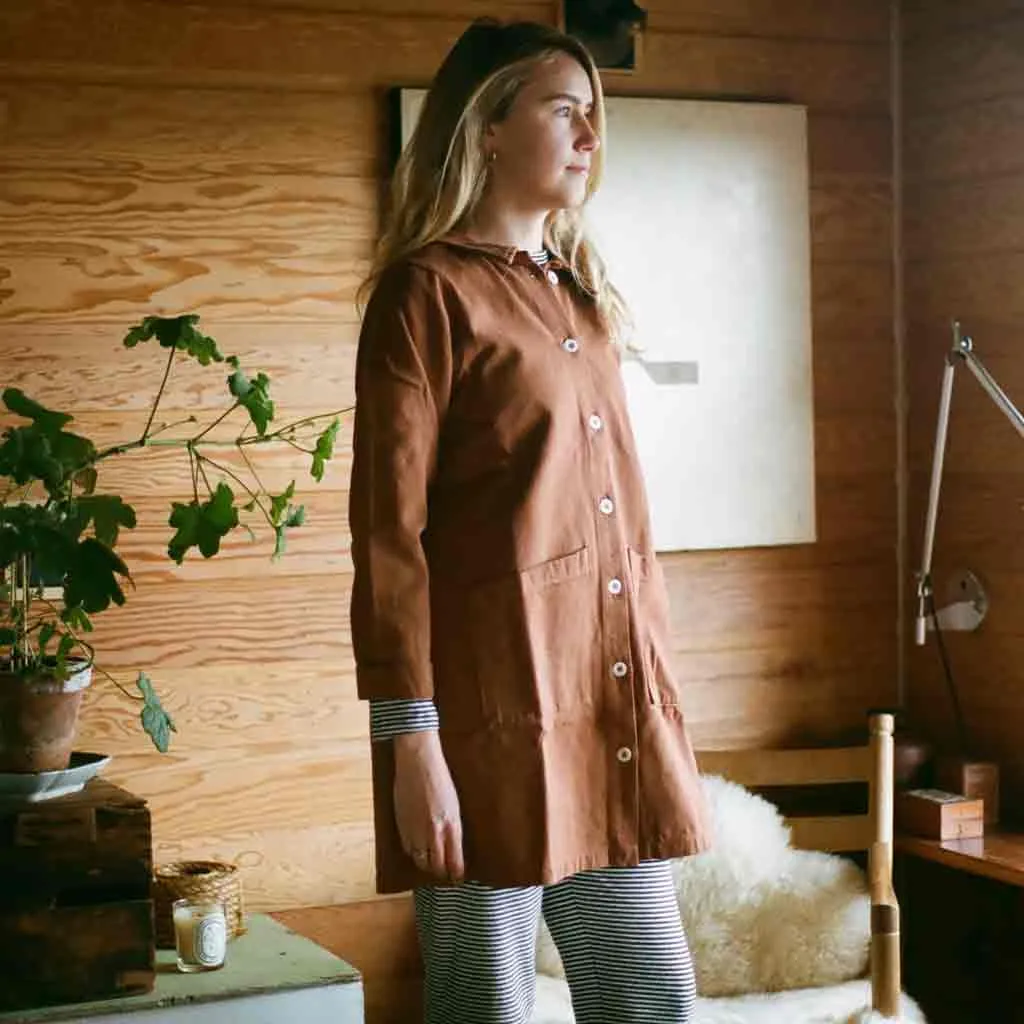 Work Smock - Madrona Red